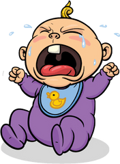 Crying Baby Cartoons Gif - Baby Crying Cartoon Gif Png