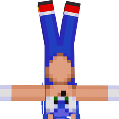 Sonic Heroes Nova Skin - Minecraft Sonic Skin Png