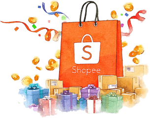 Shopee Logo Png Clipart - Shopping Shopee