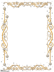 Gold Flower Frame Hd - Free PNG