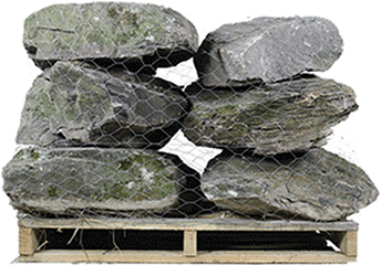 Accent Boulders - Stone Wall Png