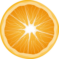 Half Orange Free Download Image - Free PNG