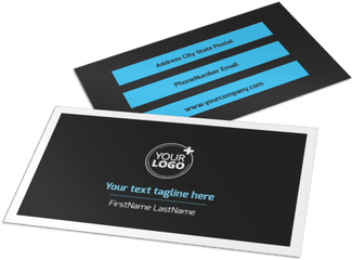 Social Media Marketing Business Card - Horizontal Png