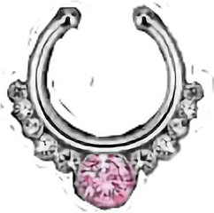 Piercings Piercing Septum Septumpiercing - Septum Piercing Png