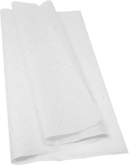 White Sparkle Glitter Tissue Paper - Paper Png