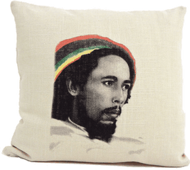 Bob Marley Imperial Gong Pillow - Decorative Png