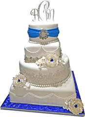 Hands - Birthday 4 Layer Cake Design Png