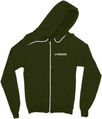 Transparent Classic Adult Zip Hoodie - Hoodie Png