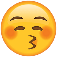 Blushing Emoji - Free PNG