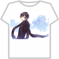 Cute Anime Guy Partly Transparent T - Halloween T Shirt Roblox Skeleton Png