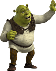 Shrek Waving Transparent Png - Shrek Png