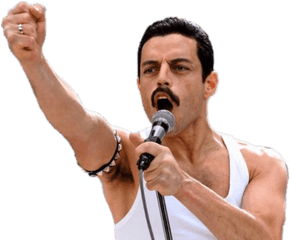 Rami Malek As Freddie Mercury - Freddie Mercury Transparent Background Png