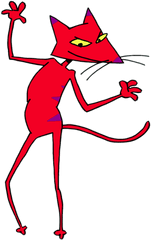 Check Out This Transparent Courage Character Katz Png Image - Katz Courage The Cowardly Dog Villians