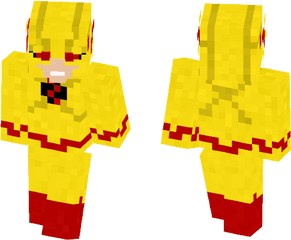 Download Reverse Flash - Reverse Flash Minecraft Skin Png