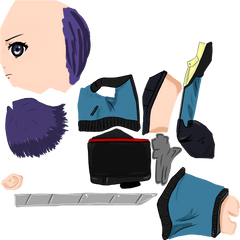 Attack - Touka Kirishima Cartoon Png