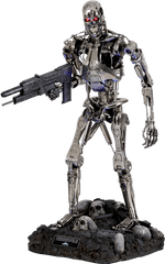 Download T - 800 Endoskeleton Scaled Replica T 800 Terminator T 800 Endoskeleton Figure Png