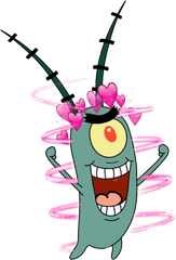 Plankton Sticker - Plankton Stickers De Bob Esponja Png