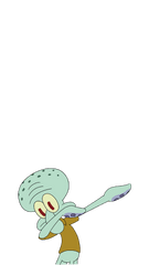 Dab Emoji Discord U0026 Free Discordpng Transparent - Squidward Dabbing