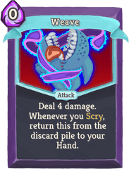 Weave - Blasphemy Slay The Spire Png