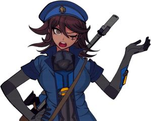 Overwatch Au Akane Mikan Ibuki And - Sprite Full Body Peko Pekoyama Png