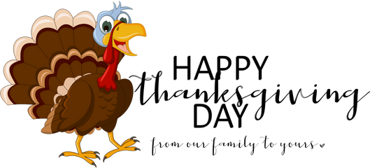 Happy Thanksgiving Caitu0027s Plate - Turkey Clip Art With No Background Png