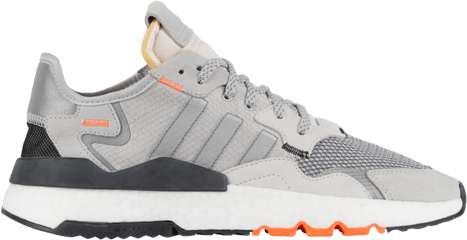 Download Adidas Nite Jogger Grey White Orange Db3361 Release - Adidas Nite Jogger Png