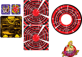 Theatre Of Magic Decal Set - Theatre Of Magic Trapdoor Decal Png