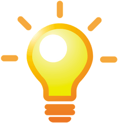 Light Bulb Idea - Lamp Png