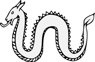 Sea Monster Png - Details Png Svg Heraldic Sea Serpent