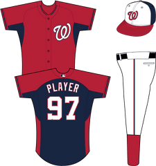 Washington Nationals Practice Uniform - National League Nl New York Yankees Colours Png