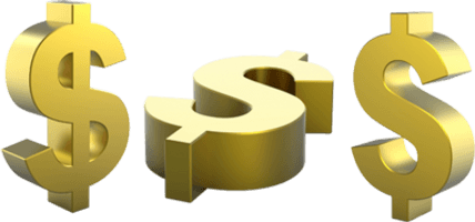 Gold Dollar - Free PNG