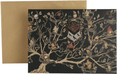 Black Family Tree Tapestry Notecard Harry Potter Shop - Black Family Tree Tapestry Png