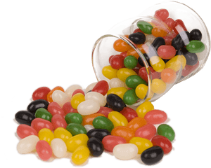 Jumbo Spiced Jelly Beans - Transparent Jelly Bean Png