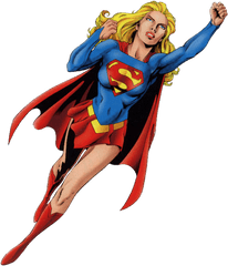 Super Girl Comic - Comic Supergirl Png