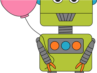 Download Birthday Clipart Robot - Clip Art Full Size Png Free Clip Birthday Robot