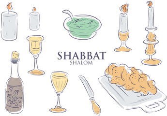 Flat Shabbat Icon 134119 Vector Art - Shabbat Vector Png