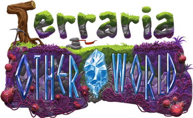 Terraria Other World Logo Small - Terraria Otherworld Logo Png