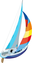 Clip Art And - Sailing Desenho Png