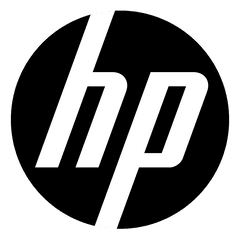 Teaming With Solarcity To Go Solar - Hp Logo Png Black