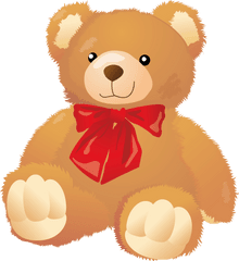 Stuffed Kitten Animal Clip Art Library - Teddy Bear Clipart Png