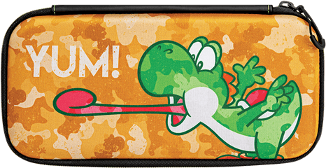 Slim Travel Case - Yoshi Camo Edition Switch Png