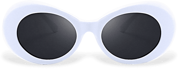 Clout Glasses Transparent Png Clipart - Oculos Do Kurt Cobain