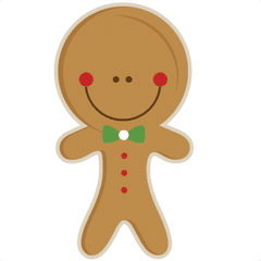 Gingerbread Man Silhouette Png Transparent Images U2013 Free - Cartoon