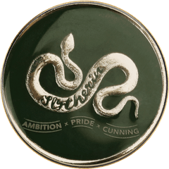 Slytherin House Traits Pin Badge - Slytherin Pin Badge Png