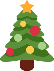 Christmas Tree Emoji - Christmas Tree Emoji Png