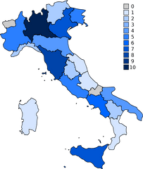 Download Italy Country Png - Map Of Italy Simple Quali Sono Le Regioni A Statuto Speciale