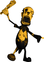 Bendy And The Ink Machine Piper Clipart - Boris Bendy And The Ink Machine Png