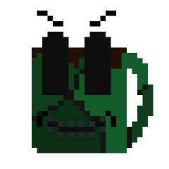 Hc Creepy Smile - Pixel Art Deadpool Logo Full Size Png 8 Bit Apple Png