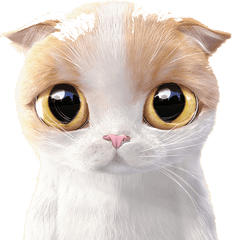 Download Siamese Cat Kitten Cuteness - Cute Cartoon Cat Walpaper Png