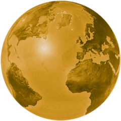 True Gold Mining Globe Silver Market Shades Of - Gold Png